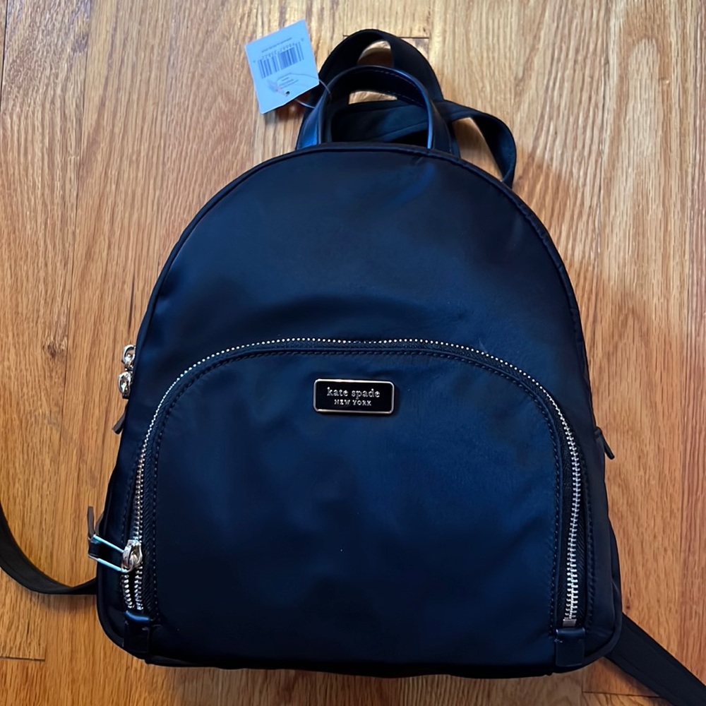 Black Kate Spade Medium Backpack